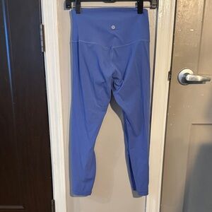Lululemon Blue High-Waisted Leggings 26”